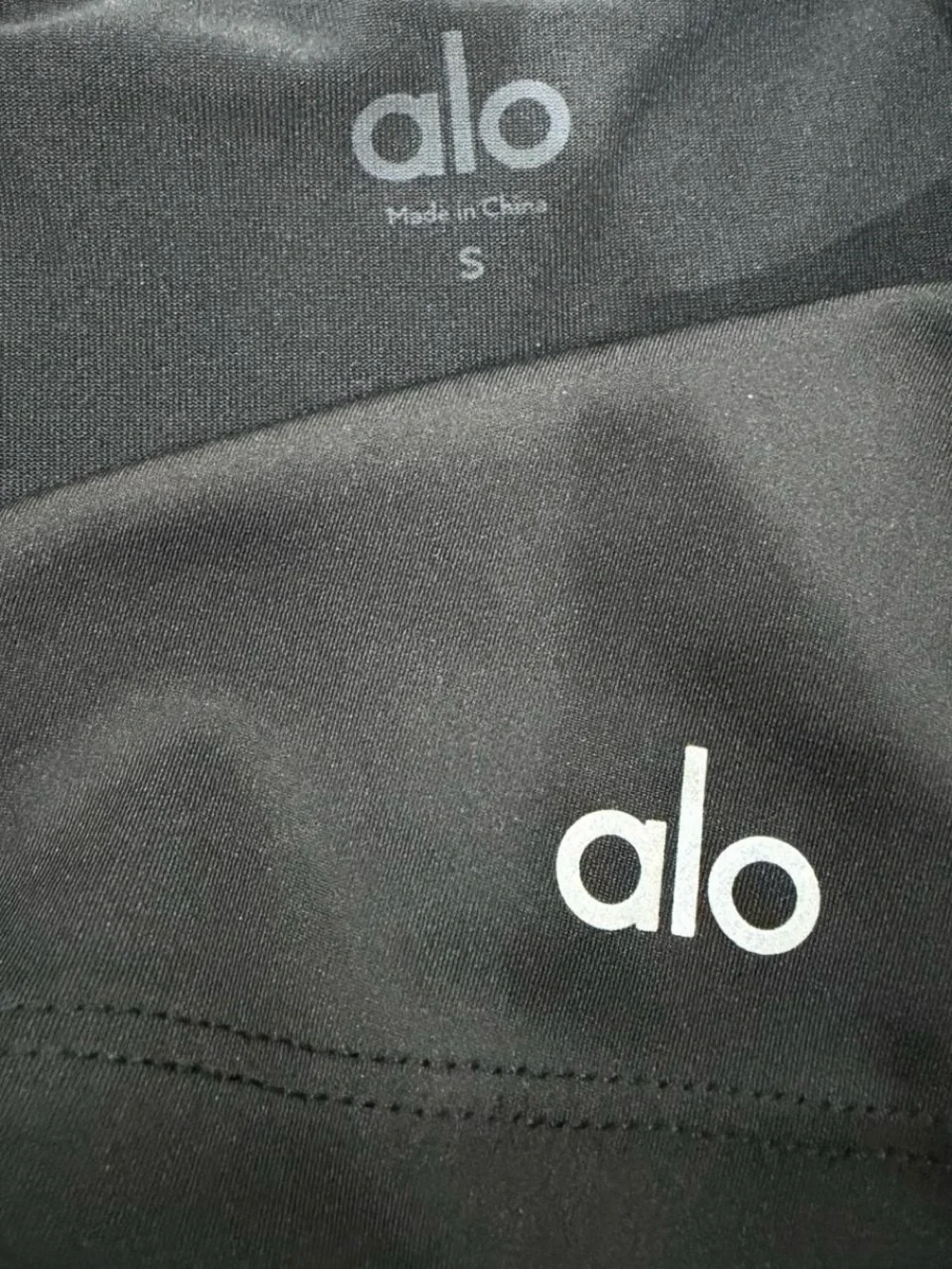 ALO Yoga Women’s Tennis Mini Skirt with Built-in Short in Black — Size S - Picture 7 of 7
